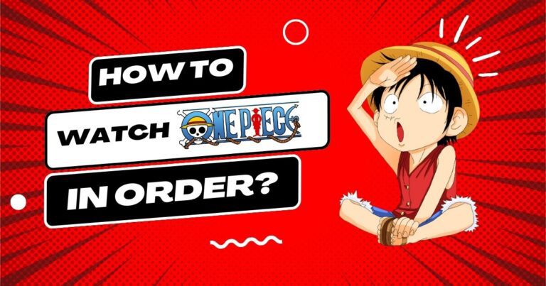 How to watch one piece in order