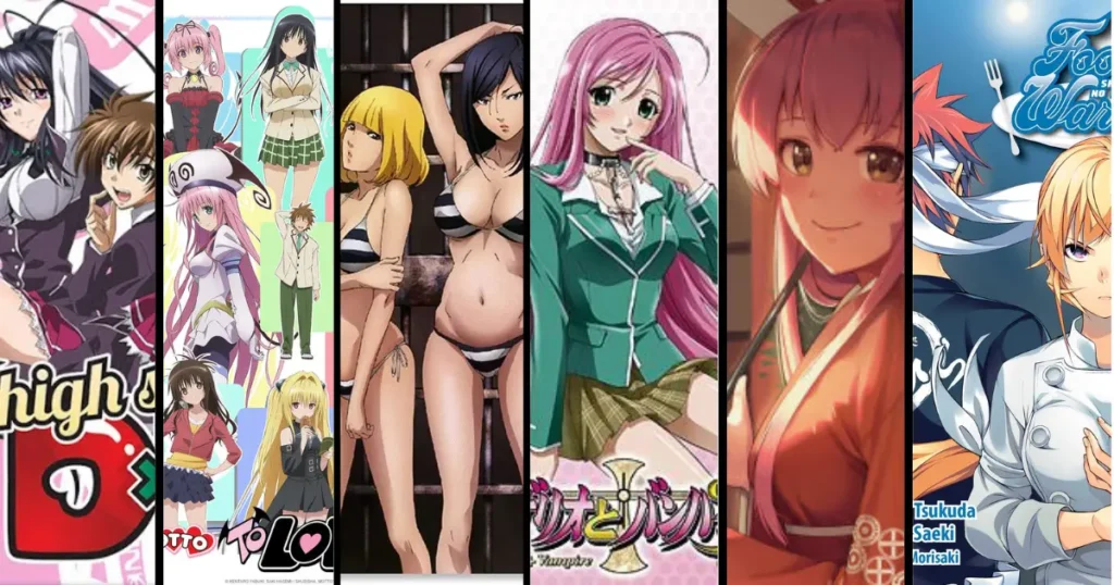 Top 10 Ecchi Harem Anime- Animoku an Anime Blog. – Animoku